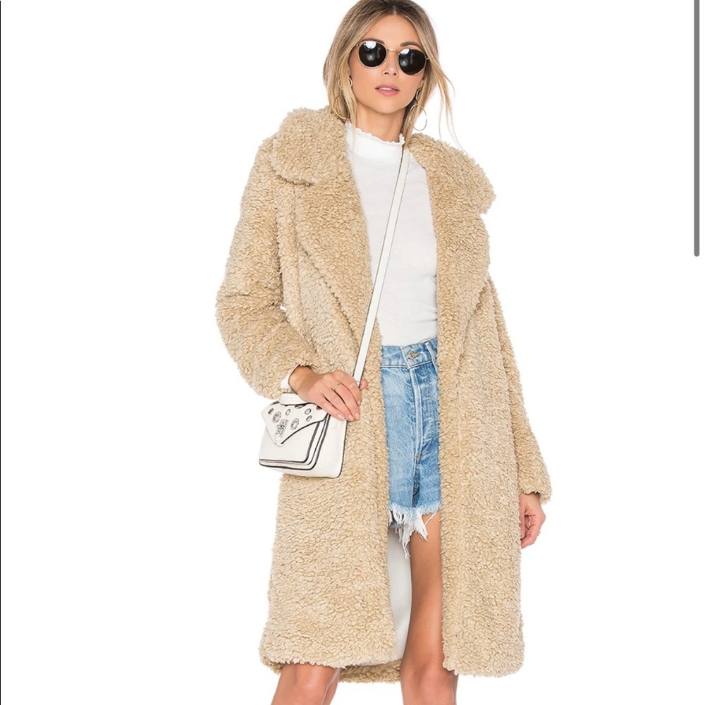 Tularosa Violet Long Shag Coat - XS